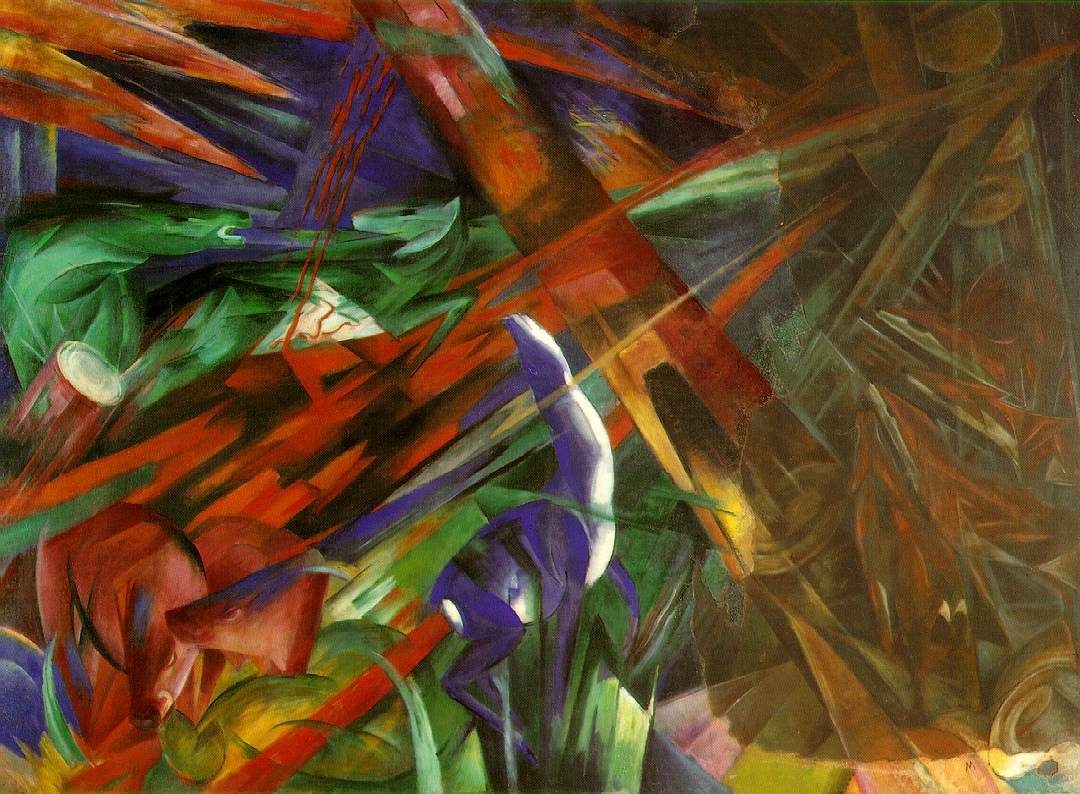 Franz Marc fate animals